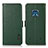 Leather Case Stands Flip Cover Holder B03H for Nokia XR20 Green