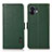 Leather Case Stands Flip Cover Holder B03H for Nothing Phone 2 Green