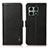 Leather Case Stands Flip Cover Holder B03H for OnePlus 10 Pro 5G Black