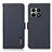 Leather Case Stands Flip Cover Holder B03H for OnePlus 10 Pro 5G Blue