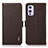 Leather Case Stands Flip Cover Holder B03H for OnePlus 9 5G