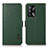 Leather Case Stands Flip Cover Holder B03H for Oppo A74 4G