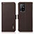 Leather Case Stands Flip Cover Holder B03H for Oppo A94 5G