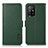 Leather Case Stands Flip Cover Holder B03H for Oppo A94 5G Green