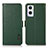 Leather Case Stands Flip Cover Holder B03H for Oppo A96 5G