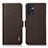 Leather Case Stands Flip Cover Holder B03H for Oppo Find X5 Lite 5G