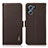 Leather Case Stands Flip Cover Holder B03H for Oppo K10 5G