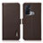 Leather Case Stands Flip Cover Holder B03H for Oppo Reno5 A