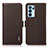 Leather Case Stands Flip Cover Holder B03H for Oppo Reno6 Pro 5G India