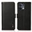 Leather Case Stands Flip Cover Holder B03H for Oppo Reno8 Pro+ Plus 5G Black