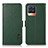 Leather Case Stands Flip Cover Holder B03H for Realme 8 Pro