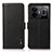 Leather Case Stands Flip Cover Holder B03H for Realme GT Neo5 240W 5G Black