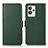 Leather Case Stands Flip Cover Holder B03H for Realme GT2 Pro 5G Green