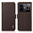 Leather Case Stands Flip Cover Holder B03H for Realme GT3 5G