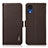 Leather Case Stands Flip Cover Holder B03H for Samsung Galaxy A03 Core