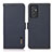 Leather Case Stands Flip Cover Holder B03H for Samsung Galaxy A15 5G Blue