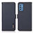 Leather Case Stands Flip Cover Holder B03H for Samsung Galaxy M52 5G Blue