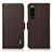 Leather Case Stands Flip Cover Holder B03H for Sony Xperia 5 III SO-53B