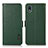 Leather Case Stands Flip Cover Holder B03H for Sony Xperia Ace III SO-53C