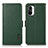 Leather Case Stands Flip Cover Holder B03H for Xiaomi Mi 11i 5G Green