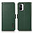 Leather Case Stands Flip Cover Holder B03H for Xiaomi Mi 11X 5G Green