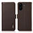 Leather Case Stands Flip Cover Holder B03H for Xiaomi Poco C65