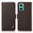 Leather Case Stands Flip Cover Holder B03H for Xiaomi Redmi 10 5G