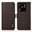 Leather Case Stands Flip Cover Holder B03H for Xiaomi Redmi 10 India