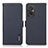 Leather Case Stands Flip Cover Holder B03H for Xiaomi Redmi 11 Prime 4G Blue