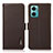 Leather Case Stands Flip Cover Holder B03H for Xiaomi Redmi 11 Prime 5G