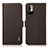 Leather Case Stands Flip Cover Holder B03H for Xiaomi Redmi Note 10 JE 5G