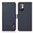 Leather Case Stands Flip Cover Holder B03H for Xiaomi Redmi Note 10T 5G