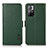 Leather Case Stands Flip Cover Holder B03H for Xiaomi Redmi Note 11 5G