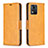 Leather Case Stands Flip Cover Holder B04F for Motorola Moto E13