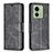 Leather Case Stands Flip Cover Holder B04F for Motorola Moto Edge 40 5G