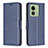 Leather Case Stands Flip Cover Holder B04F for Motorola Moto Edge 40 5G