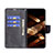 Leather Case Stands Flip Cover Holder B04F for Motorola Moto Edge 40 5G