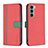 Leather Case Stands Flip Cover Holder B04F for Motorola Moto Edge S30 5G