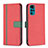 Leather Case Stands Flip Cover Holder B04F for Motorola Moto G22