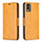 Leather Case Stands Flip Cover Holder B04F for Nokia C210