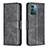 Leather Case Stands Flip Cover Holder B04F for Nokia G11