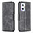 Leather Case Stands Flip Cover Holder B04F for OnePlus Nord N20 5G