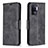 Leather Case Stands Flip Cover Holder B04F for Oppo F19 Pro