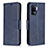 Leather Case Stands Flip Cover Holder B04F for Oppo F19 Pro