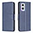 Leather Case Stands Flip Cover Holder B04F for Oppo F21s Pro 5G
