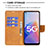 Leather Case Stands Flip Cover Holder B04F for Oppo Reno7 Lite 5G