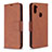 Leather Case Stands Flip Cover Holder B04F for Samsung Galaxy A11