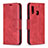 Leather Case Stands Flip Cover Holder B04F for Samsung Galaxy A20e Red