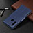 Leather Case Stands Flip Cover Holder B04F for Samsung Galaxy A20s