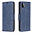 Leather Case Stands Flip Cover Holder B04F for Samsung Galaxy A22 5G